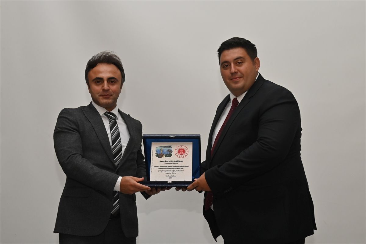 Kumluca’da Hakim ve Savcılara Veda Programı