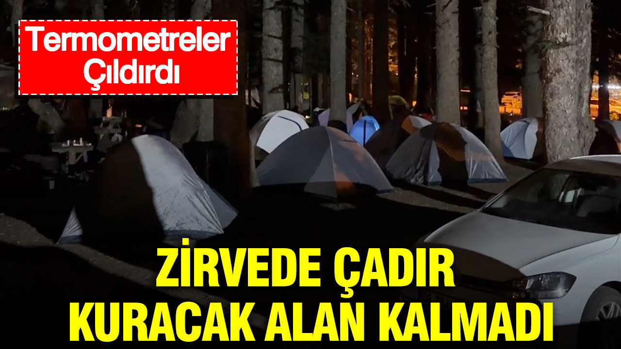 Termometreler Çıldırdı: Uludağ’da çadır kuracak yer kalmadı Img